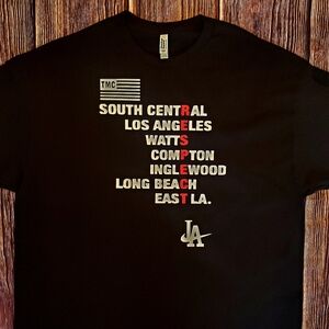 Nipsey Hussle Respect LA Dodgers Shirt! Size XL.Optional Sizes&colors Available